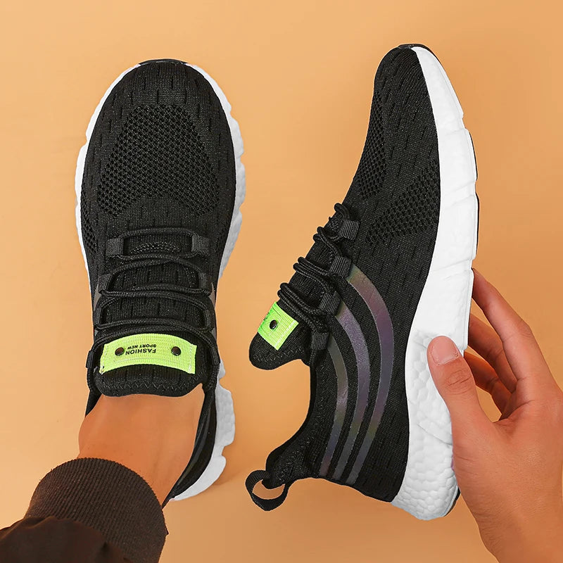 Women Sneakers Comfortable Breathable Platform Shoes Fashion Lace Up for Women Outdoor Running Shoes