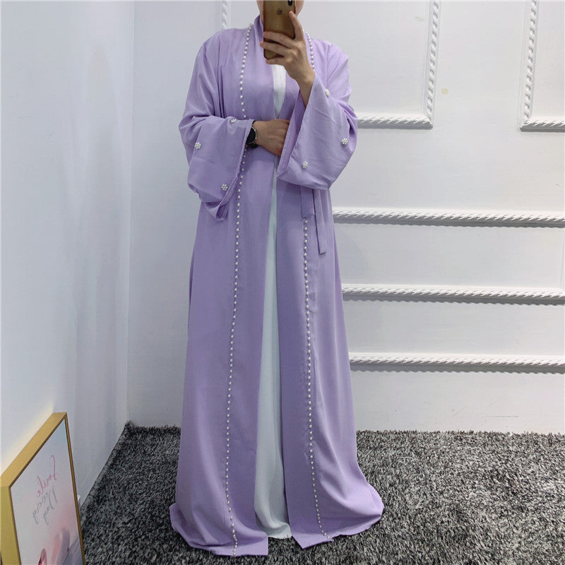 Eid Kaftan Moroccan Style Abaya Dubai Turkey Hijab Muslim Fashion