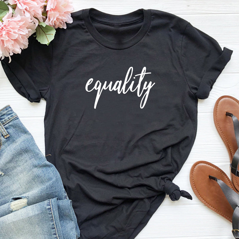 Equality Women Tshirt Black Lives Matter T-shirt