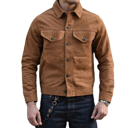 Men's Jackets WITH COLLAR AND BUTTONS