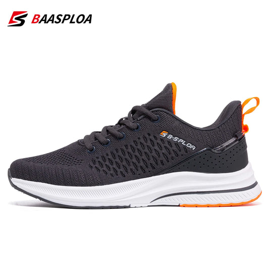 Lightweight Running Shoes For Men 2024 Men's Designer Mesh Casual Sneakers Lace-Up Male Outdoor Sports Tennis Shoe