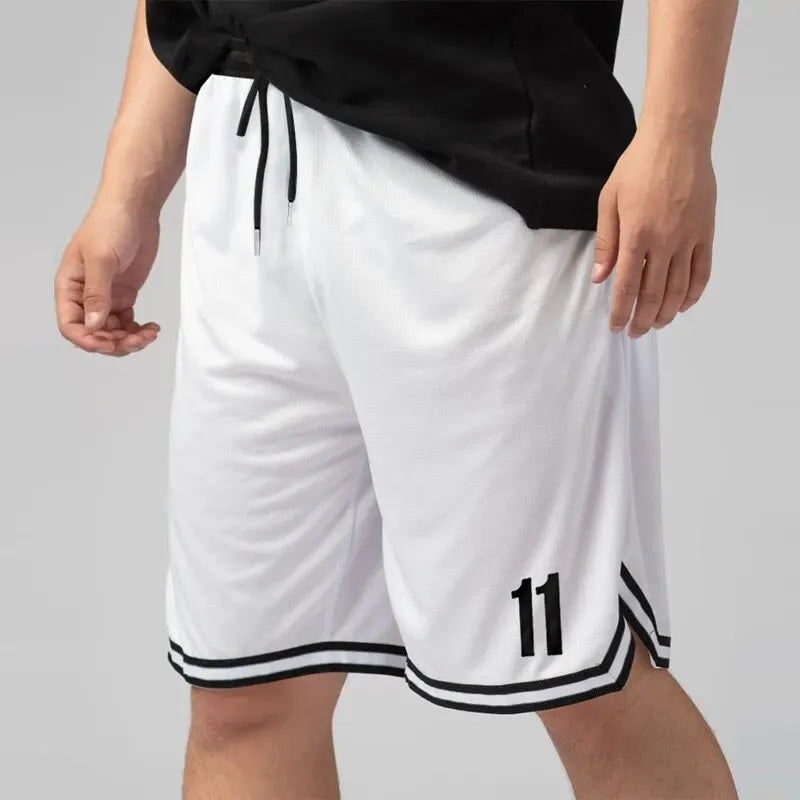 Basketball Pants Men's White Casual Shorts Quick Dry Sweatpants