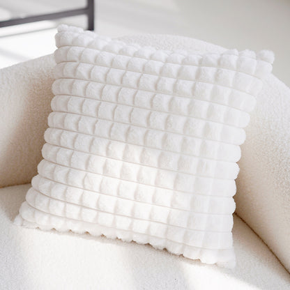 Cream Storm Cute White Pillow Cover